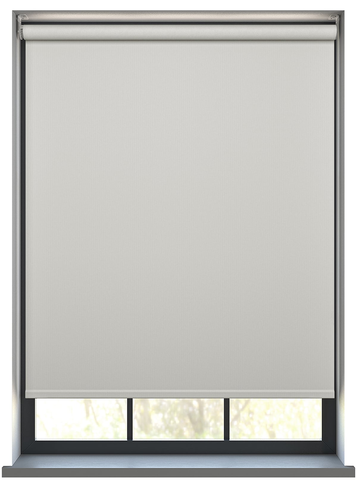 Elektrisch Rolgordijn - Como Grijs afbeelding