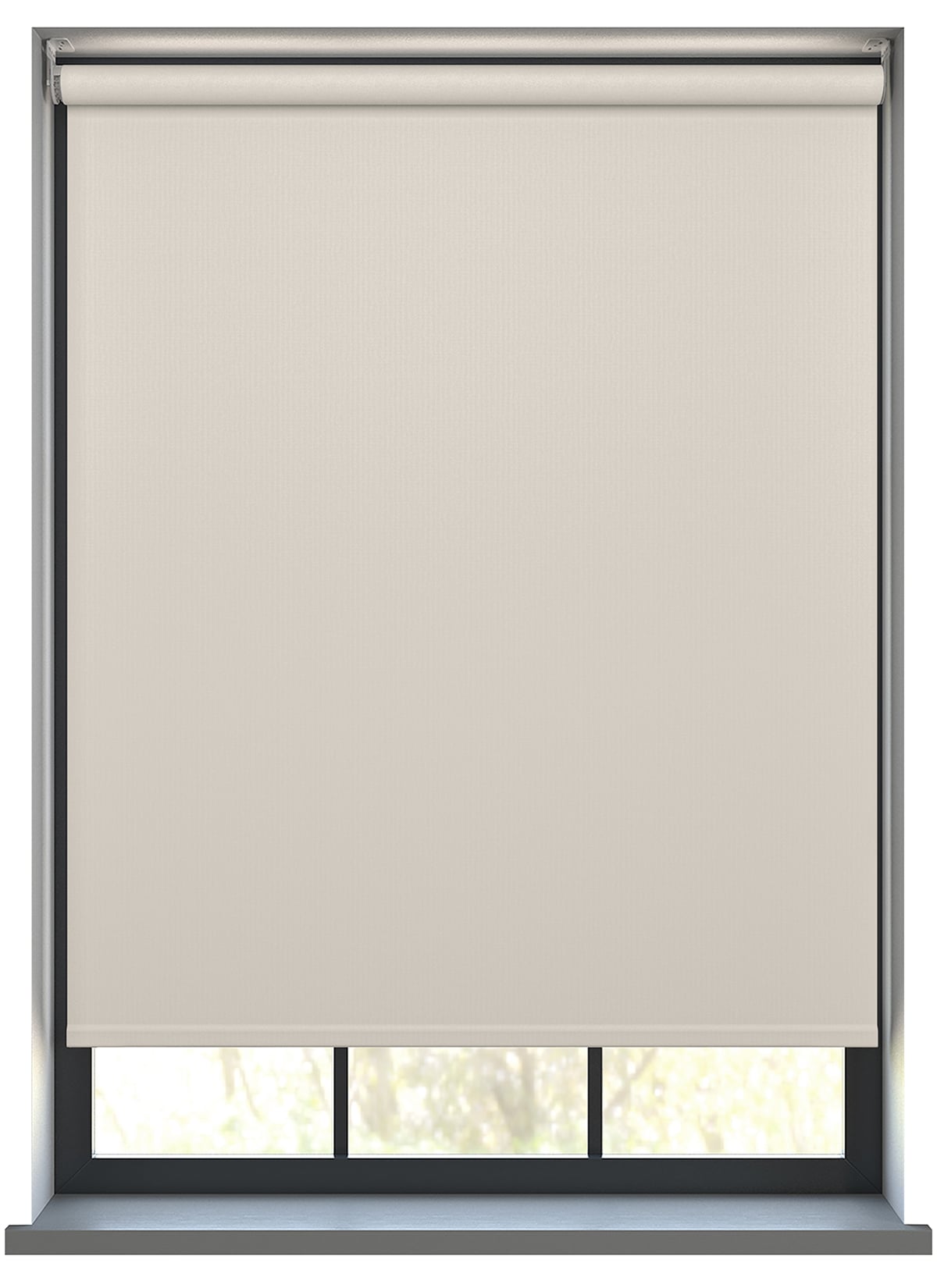 Elektrisch Rolgordijn - Como Parelwit afbeelding