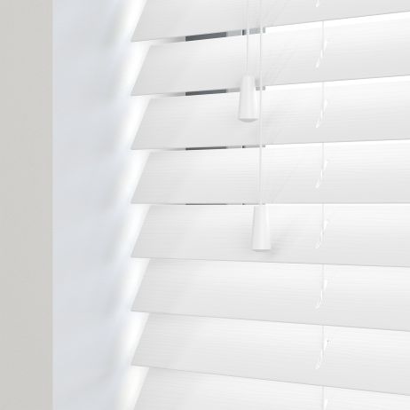 Sunwood PVC met koord - parelwit nerf gemaakt van PVC in de kleur Wit