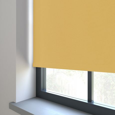 Rolgordijn - Bella Licht geel gemaakt van Polyester in de kleur Geel