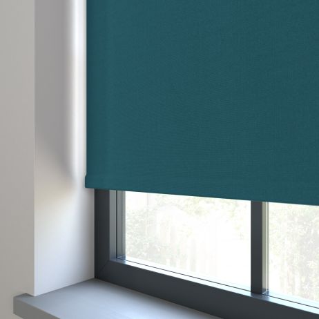 Elektrisch Rolgordijn - Bella mambo gemaakt van Polyester in de kleur Groen