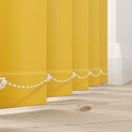Verticale lamellen - Bella geel gemaakt van Polyester in de kleur Geel