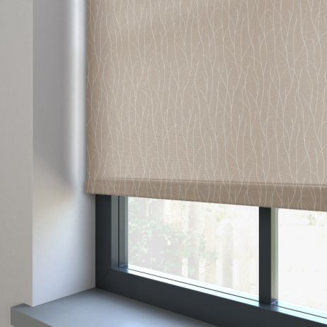 Rolgordijn - Sio licht grijs gemaakt van Polyester in de kleur Grijs/Zilver