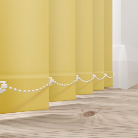 Verticale lamellen - Splash licht geel gemaakt van Polyester in de kleur Geel