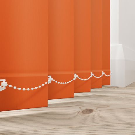 Verticale lamellen - Splash jazz gemaakt van Polyester in de kleur Oranje