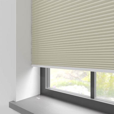 Plisségordijn Met Klemsteunen 40 x 100 cm Raamrolgordijn, Rolgordijn Jaloezieën, Klemmfix-Plissé, Plissé Voor Ramen 8 kleuren en vele maten, rolgordijn voor alle raamtypes, Geel