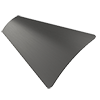 Aluminium jaloezie met koord - Zwart Mat