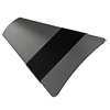 Aluminium jaloezie met ladderband - Zwart Mat