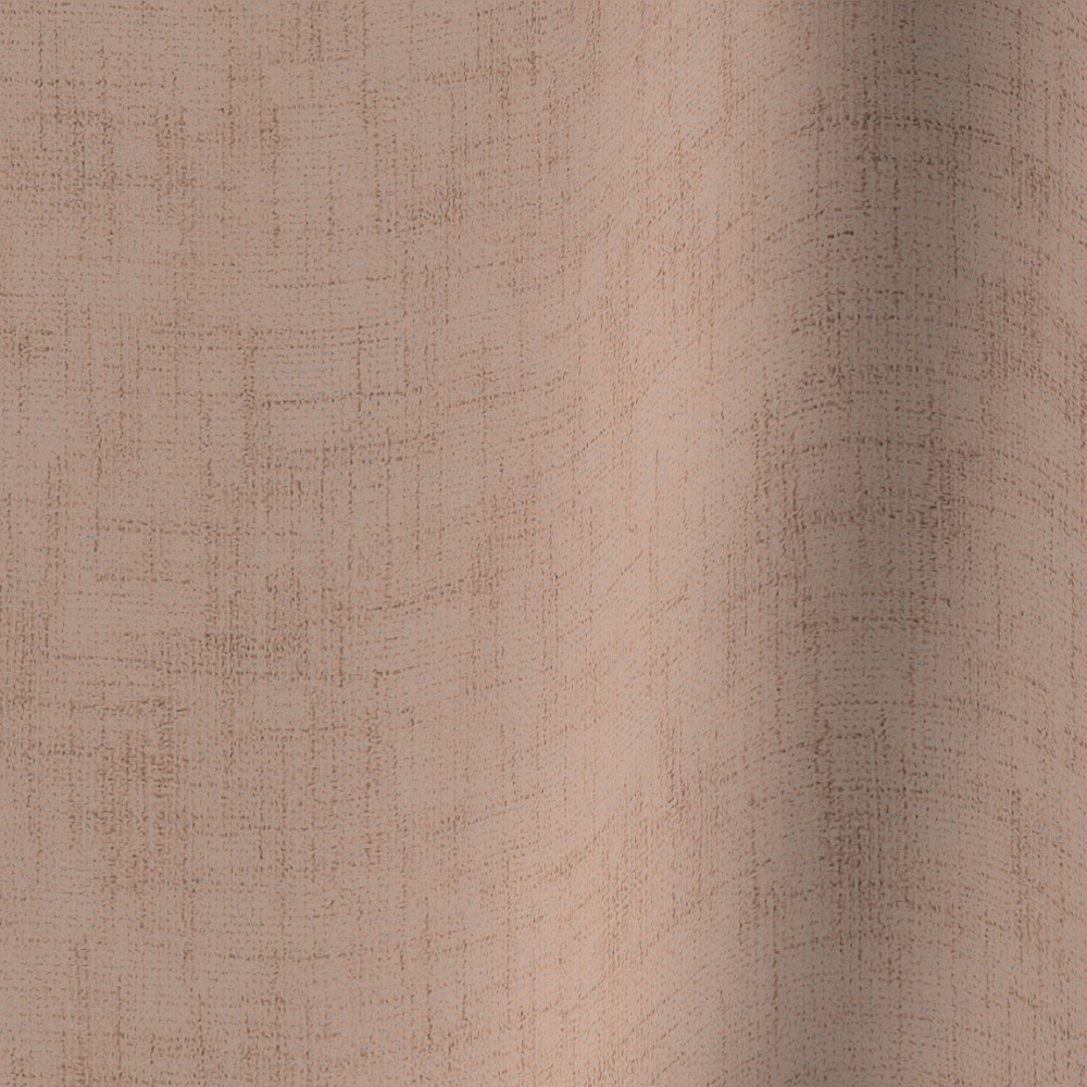 Zonnewind gordijn - blush met enkele plooi