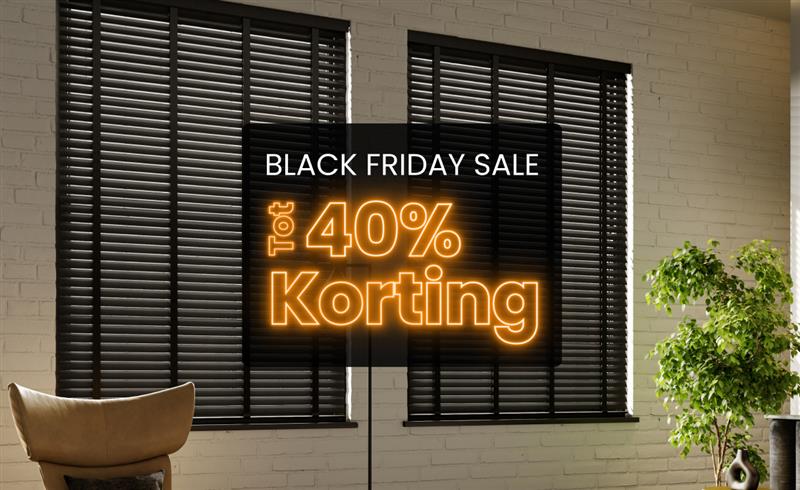 Shop nu jaloezieën met tot 40% korting